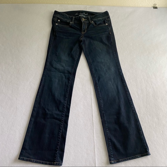 American Eagle Boot Cut Jeans Super Stretch Mid Rise Woman’s Jeans size 8 - Picture 11 of 12